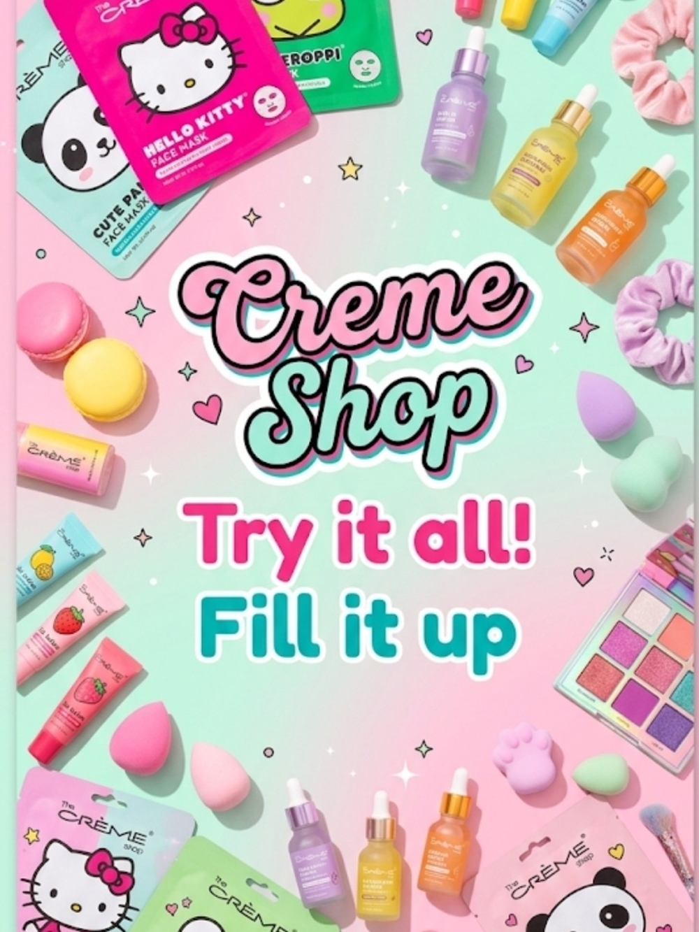 The Crème Shop Multicolor Bath & Body Collection - Try It All